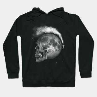 MOON SKULL PUNK Hoodie